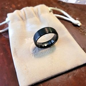 Mens Tungsten Wedding Band